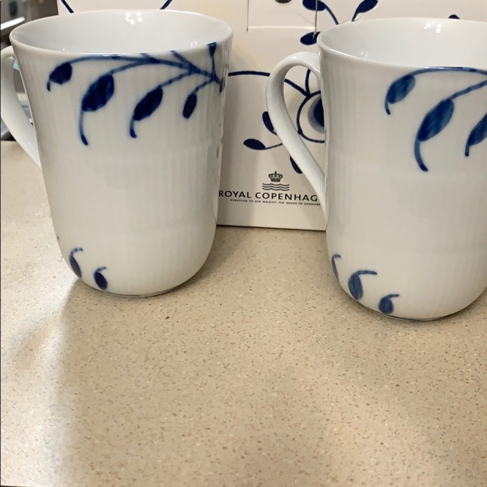Royal Copenhagen blue fluted mega set
